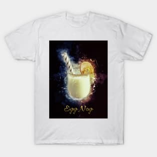 Egg Nog Cocktail Drink Happy Hour Party T-Shirt